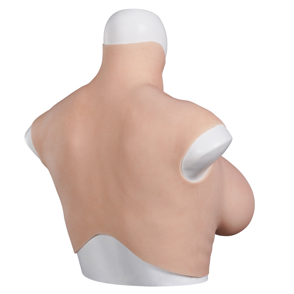 8th New Upgraded Top Quality Realistic Fake chest Tits Enhancer Silicone Breast Forms With Bloodshot Design