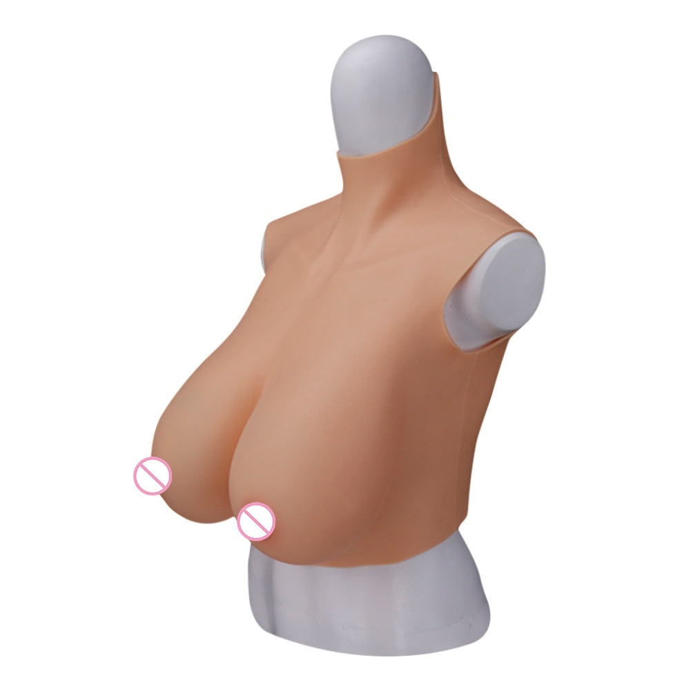 6th No-oil Silicone Prosthetic Breast For Drag Queen Crossdresser Male To Female cosplay