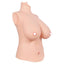 4th Half Bodysuit Realistic Silicone Breast