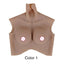 7th Big Size No Oil Silicone Breast Forms Realistic Fake Boobs Enhancer For Shemale Transgender Crossdresser.